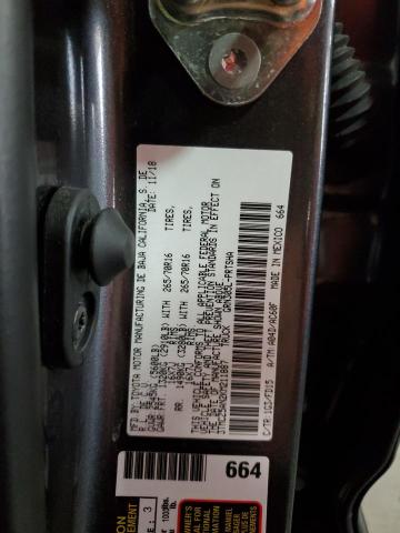 3TMCZ5AN2KM211887 - 2019 TOYOTA TACOMA DOUBLE CAB Сұр фото 13