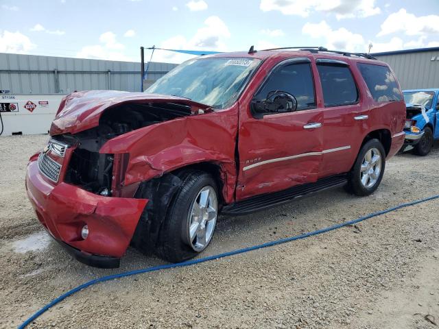 1GNSCCE03ER119343 - 2014 CHEVROLET TAHOE C1500 LTZ RED photo 1