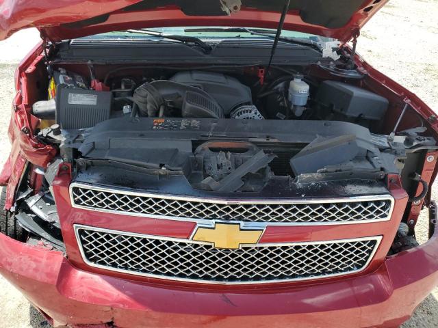 1GNSCCE03ER119343 - 2014 CHEVROLET TAHOE C1500 LTZ RED photo 12