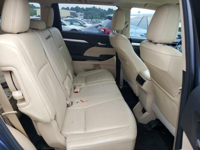 5TDJKRFH9ES051629 - 2014 TOYOTA HIGHLANDER XLE BLUE photo 11