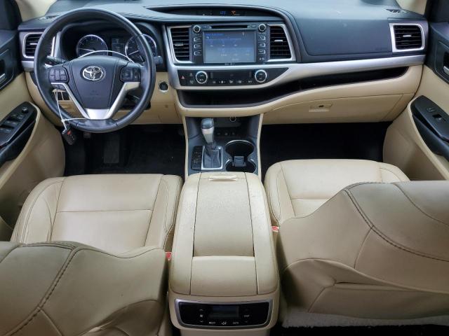 5TDJKRFH9ES051629 - 2014 TOYOTA HIGHLANDER XLE BLUE photo 8