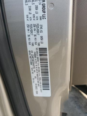 2C4RC1BG7ER402755 - 2014 CHRYSLER TOWN & COU TOURING 棕色 照片 14