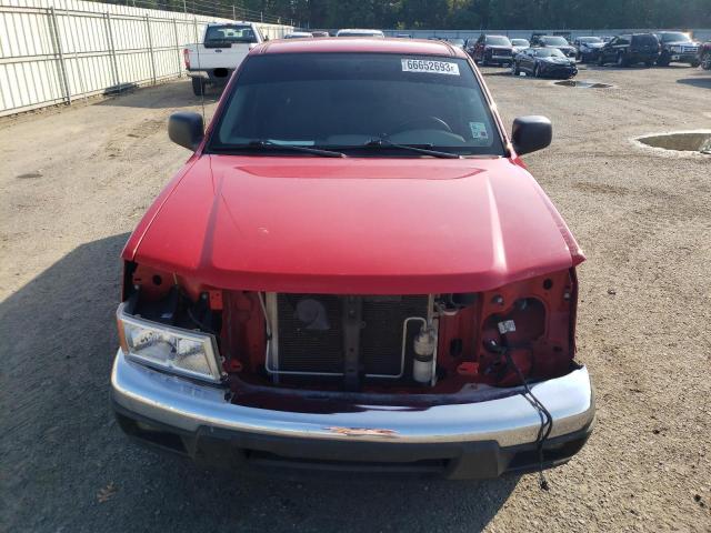 1GTCS148168274928 - 2006 GMC CANYON RED photo 5