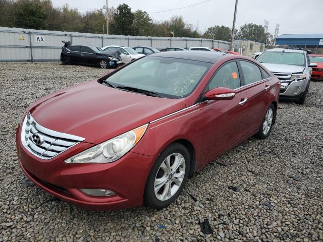 5NPEC4AC8CH445767 - 2012 HYUNDAI SONATA SE RED photo 2