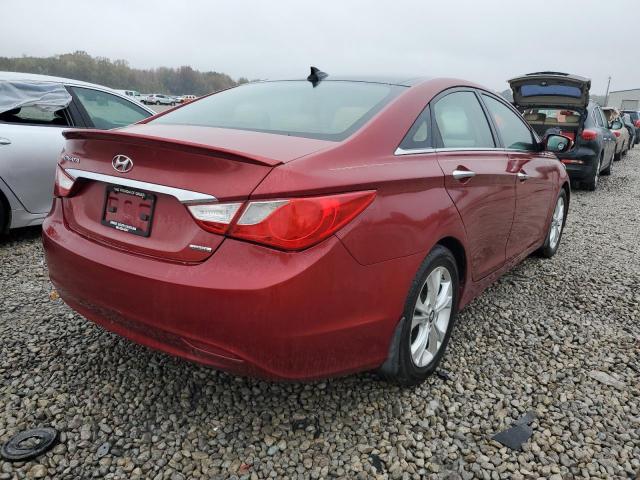 5NPEC4AC8CH445767 - 2012 HYUNDAI SONATA SE RED photo 4