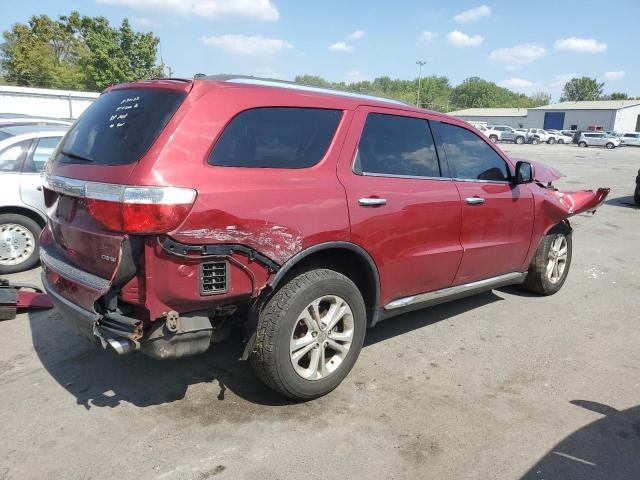 1C4RDJDG9DC527791 - 2013 DODGE DURANGO CREW RED photo 3