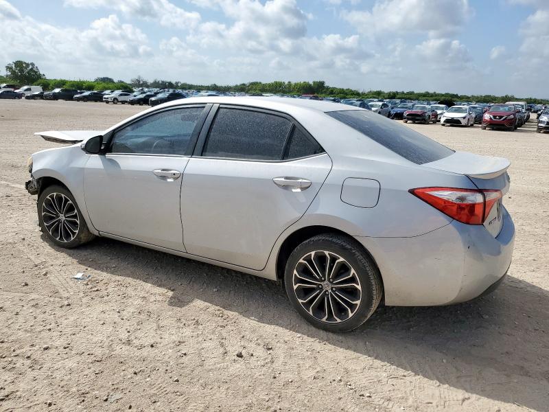 5YFBURHE0GP525089 - 2016 TOYOTA COROLLA L SILVER photo 2