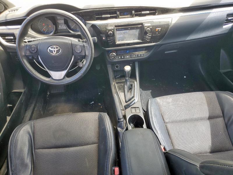 5YFBURHE0GP525089 - 2016 TOYOTA COROLLA L SILVER photo 8