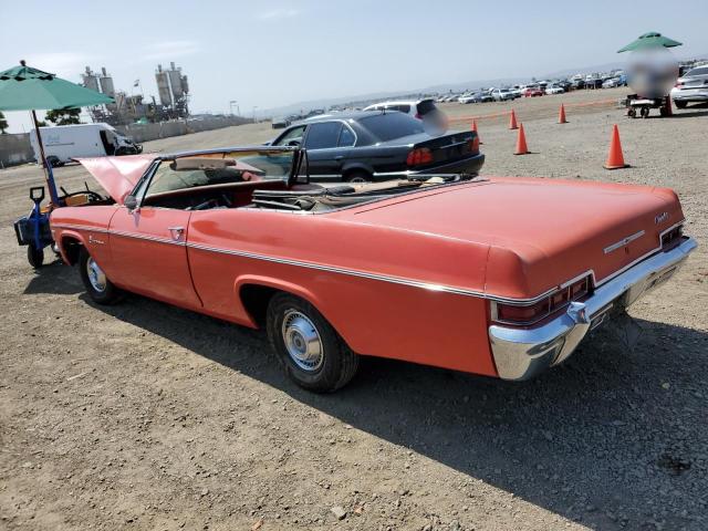 164676L129514 - 1966 CHEVROLET IMPALA RED photo 2