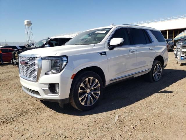 1GKS2DKLXMR111632 - 2021 GMC YUKON DENALI WHITE photo 1