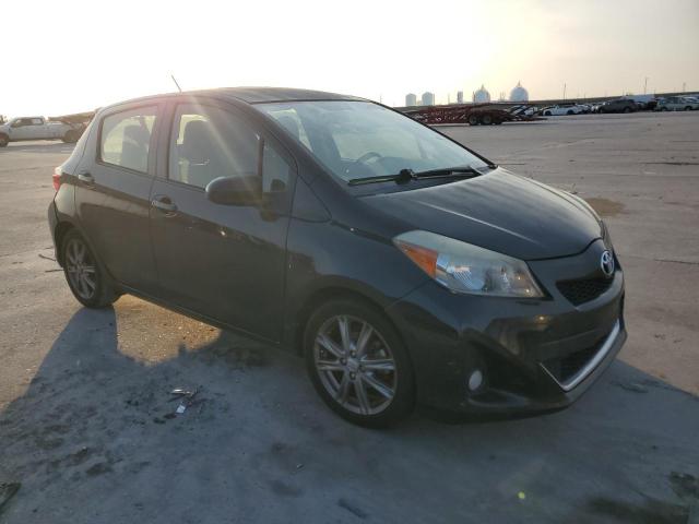 JTDKTUD34ED592711 - 2014 TOYOTA YARIS BLACK photo 4