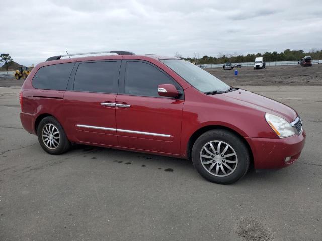 KNDMH4C76C6422172 - 2012 KIA SEDONA EX RED photo 4