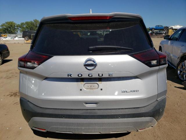 5N1AT3CB3MC674105 - 2021 NISSAN ROGUE SL SILVER photo 6