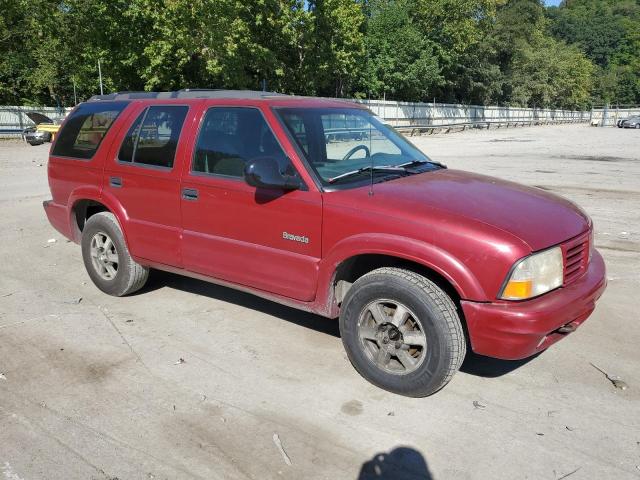 1GHDT13W8W2720667 - 1998 OLDSMOBILE BRAVADA RED photo 4