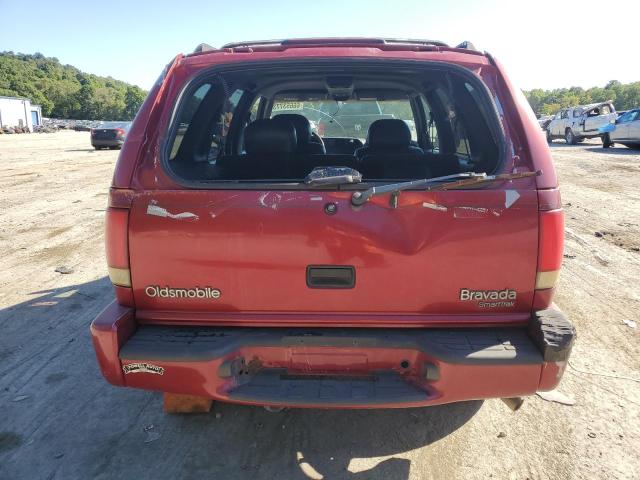 1GHDT13W8W2720667 - 1998 OLDSMOBILE BRAVADA RED photo 6