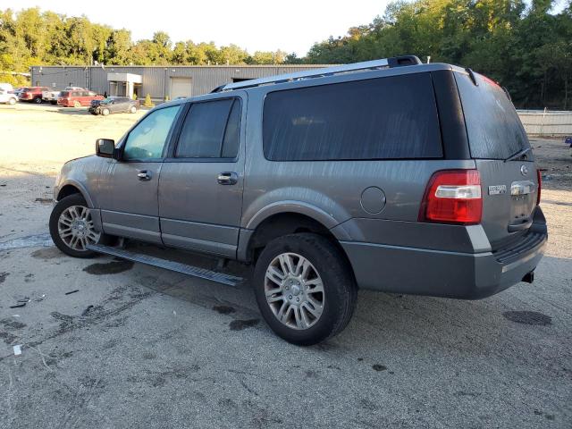 1FMJK2A57CEF64168 - 2012 FORD EXPEDITION EL LIMITED GRAY photo 2