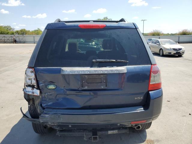 SALFT24N18H062130 - 2008 LAND ROVER LR2 HSE TECHNOLOGY BLUE photo 6