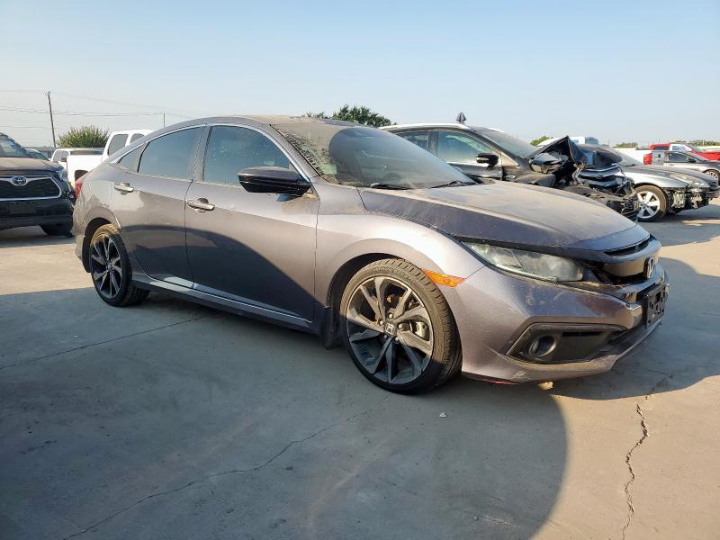 2HGFC2F89LH545433 - 2020 HONDA CIVIC SPORT GRAY photo 4