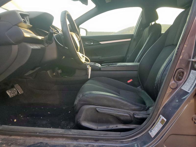 2HGFC2F89LH545433 - 2020 HONDA CIVIC SPORT GRAY photo 7