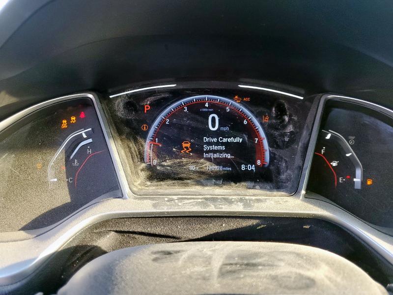 2HGFC2F89LH545433 - 2020 HONDA CIVIC SPORT GRAY photo 9