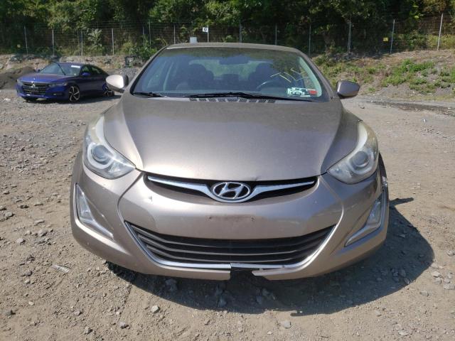 5NPDH4AE2FH607976 - 2015 HYUNDAI ELANTRA SE TAN photo 5