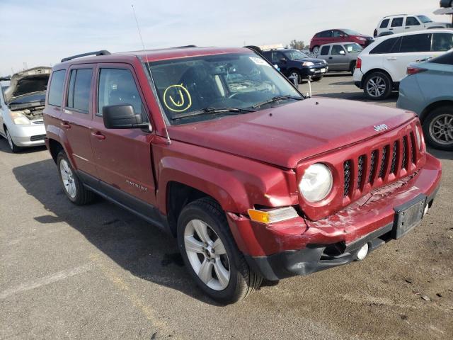 1C4NJRFB5GD501534 - 2016 JEEP PATRIOT LATITUDE MAROON photo 1