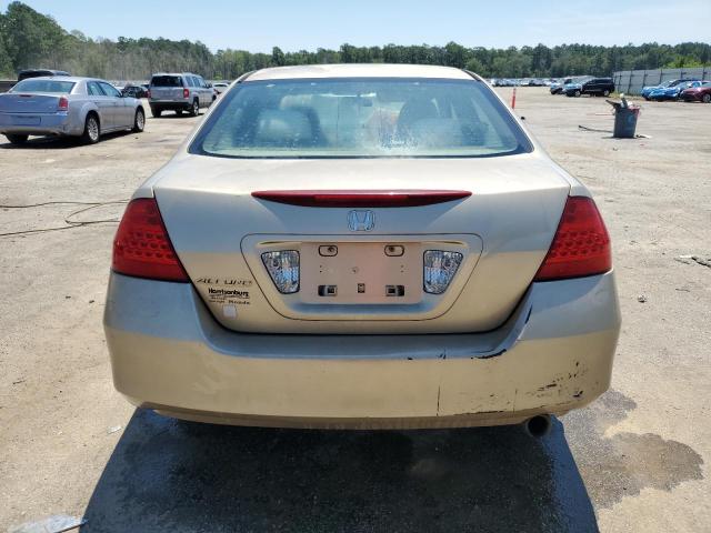 1HGCM56197A115538 - 2007 HONDA ACCORD VALUE GOLD photo 6