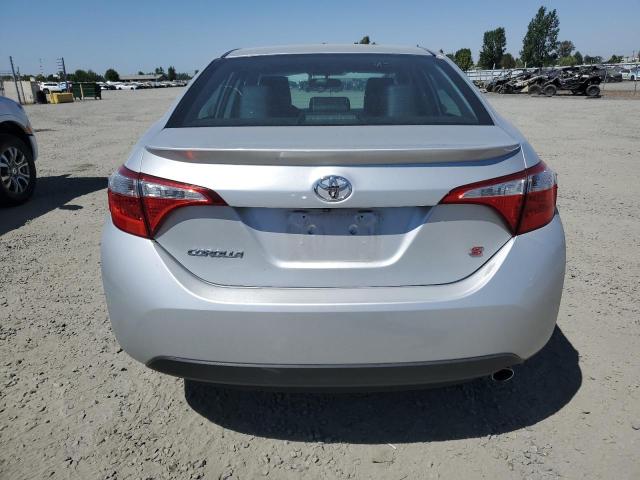 2T1BURHE4GC727482 - 2016 TOYOTA COROLLA L SILVER photo 6