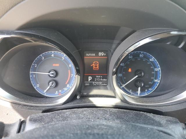 2T1BURHE4GC727482 - 2016 TOYOTA COROLLA L SILVER photo 9