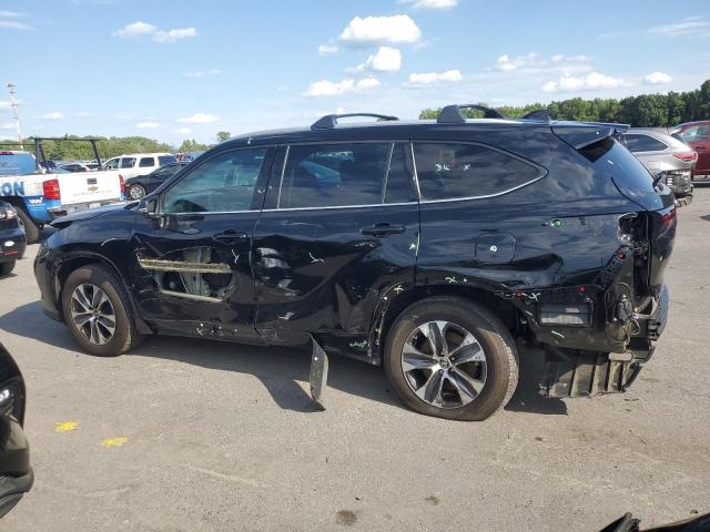 5TDHZRBH4NS581877 - 2022 TOYOTA HIGHLANDER XLE BLACK photo 2