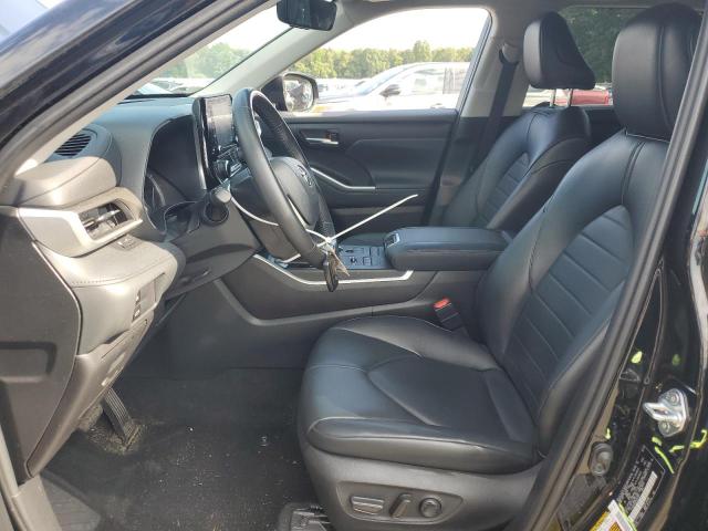 5TDHZRBH4NS581877 - 2022 TOYOTA HIGHLANDER XLE BLACK photo 7