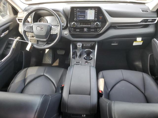 5TDHZRBH4NS581877 - 2022 TOYOTA HIGHLANDER XLE BLACK photo 8