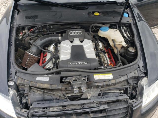 WAUKGAFB8BN030126 - 2011 AUDI A6 PRESTIGE შავი ფოტო 11