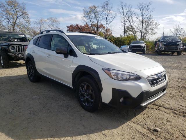 JF2GTHSC3MH391794 - 2021 SUBARU CROSSTREK SPORT WHITE photo 1