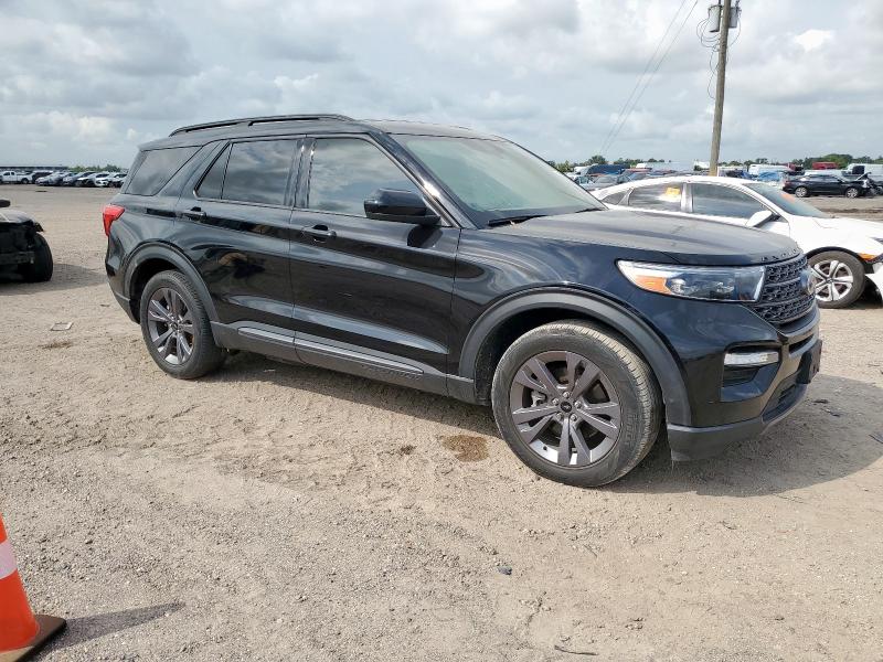 1FMSK7DH3PGA75834 - 2023 FORD EXPLORER XLT Սև լուսանկար 4