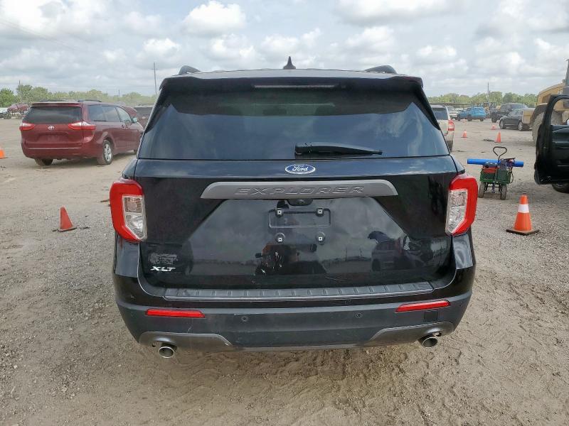 1FMSK7DH3PGA75834 - 2023 FORD EXPLORER XLT Սև լուսանկար 6