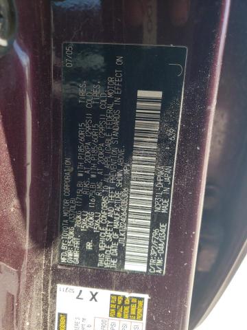 JTLKT324064035306 - 2006 SCION XB XB 勃艮第红 照片 12