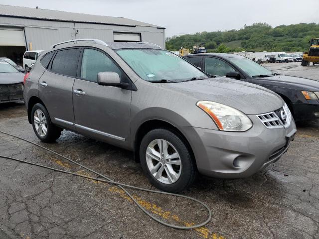 JN8AS5MV0CW716016 - 2012 NISSAN ROGUE S GRAY photo 4