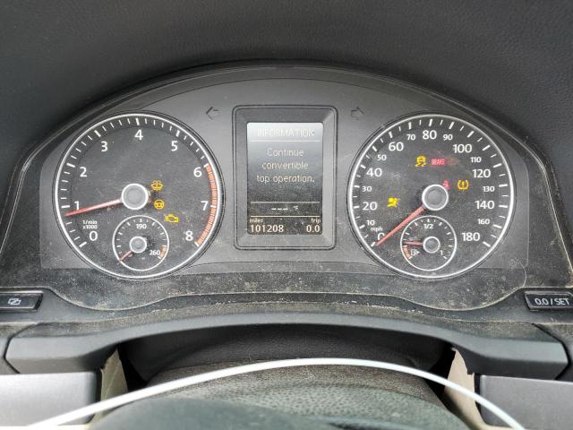 WVWAA7AH3AV011867 - 2010 VOLKSWAGEN EOS TURBO ლურჯი ფოტო 9