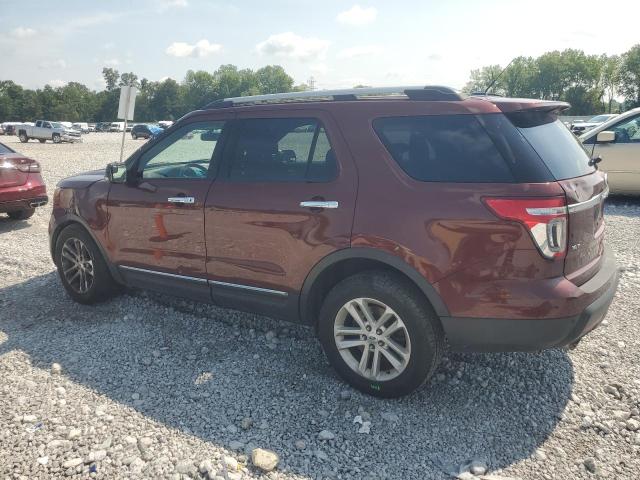 1FM5K7D88FGA64758 - 2015 FORD EXPLORER XLT MAROON photo 2