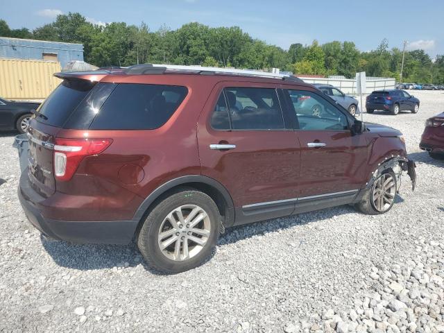 1FM5K7D88FGA64758 - 2015 FORD EXPLORER XLT MAROON photo 3