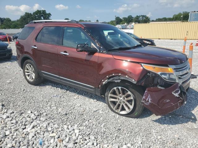 1FM5K7D88FGA64758 - 2015 FORD EXPLORER XLT MAROON photo 4