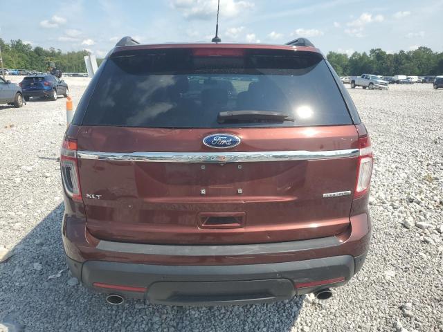 1FM5K7D88FGA64758 - 2015 FORD EXPLORER XLT MAROON photo 6