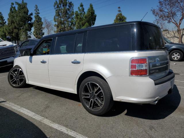 2FMGK5D86EBD39837 - 2014 FORD FLEX LIMITED WHITE photo 2
