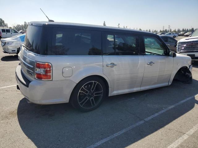 2FMGK5D86EBD39837 - 2014 FORD FLEX LIMITED WHITE photo 3