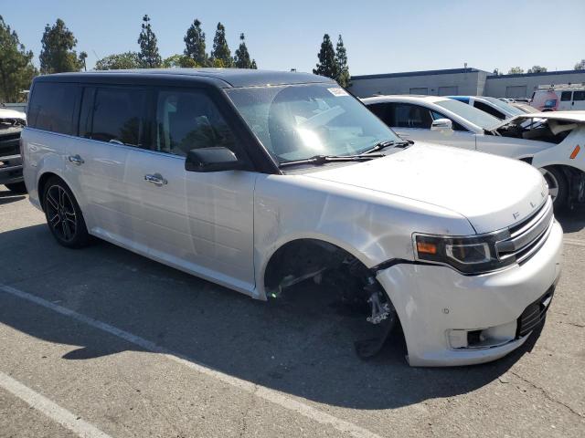 2FMGK5D86EBD39837 - 2014 FORD FLEX LIMITED WHITE photo 4