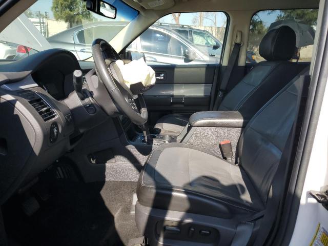 2FMGK5D86EBD39837 - 2014 FORD FLEX LIMITED WHITE photo 7