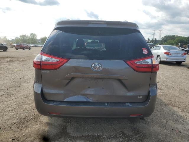 5TDKK3DC0GS753687 - 2016 TOYOTA SIENNA LE 灰色 照片 6