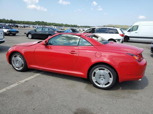 JTHFN48Y220002721 - 2002 LEXUS SC 430 RED photo 2