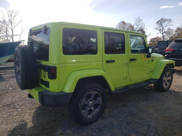 1C4BJWEG0GL318840 - 2016 JEEP WRANGLER U SAHARA GREEN photo 4